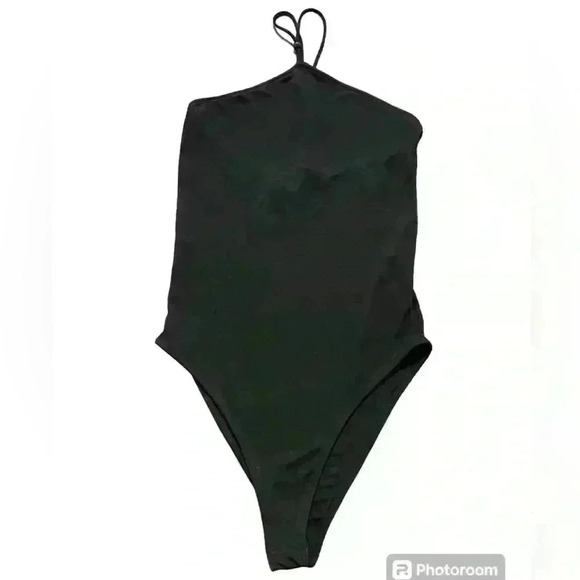 Zara bodysuit black halter top small NWT - Picture 1 of 8